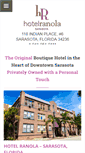 Mobile Screenshot of hotelranola.com