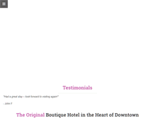 Tablet Screenshot of hotelranola.com